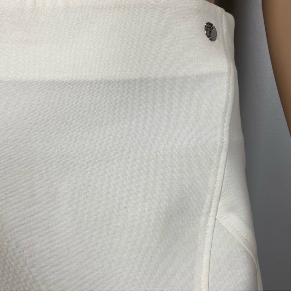 VERSACE COLLECTION WHITE PENCIL SKIRT - Picture 4 of 10